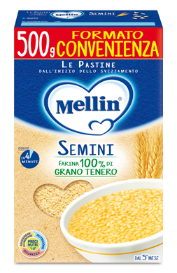 MELLIN SEMINI 500 G - Farmacia Del Monaco