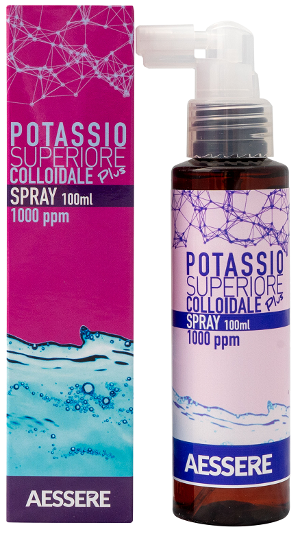POTASSIO COLLOIDALE PLUS 1000PPM SPRAY 100 ML - Farmacia Del Monaco