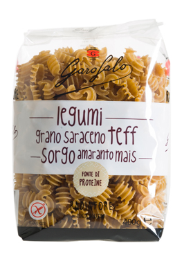 GAROFALO RADIATORI PASTA SENZA GLUTINE LEGUMI E CEREALI 400 G - Farmacia Del Monaco