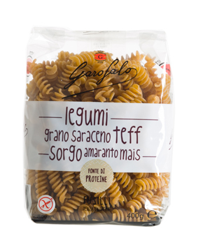 GAROFALO FUSILLI PASTA SENZA GLUTINE LEGUMI E CEREALI 400 G - Farmacia Del Monaco