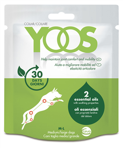 YOOS COLLARE CANE TAGLIA MEDIUM/LARGE A BASE DI OLI ESSENZALI - Farmacia Del Monaco