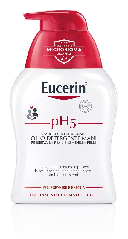 EUCERIN PH5 OLIO DETERGENTE MANI SECCHE E SCREPOLATE 250 ML - Farmacia Del Monaco