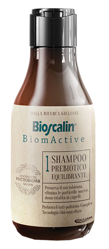 BIOSCALIN BIOMACTIVE SHAMPOO PREBIOTICO EQUILIBRANTE 200 ML - Farmacia Del Monaco