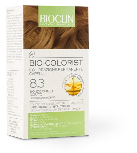 BIOCLIN BIO COLORIST 8,3 BIONDO CHIARO DORATO - Farmacia Del Monaco