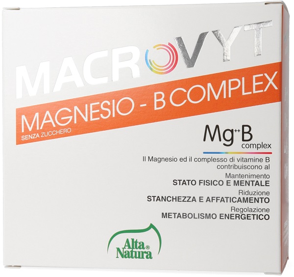 MACROVYT MAGNESIO B COMPLEX 18 BUSTINE - Farmacia Del Monaco