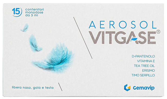 VITGASE AEROSOL 15 FLACONCINI 5 ML - Farmacia Del Monaco