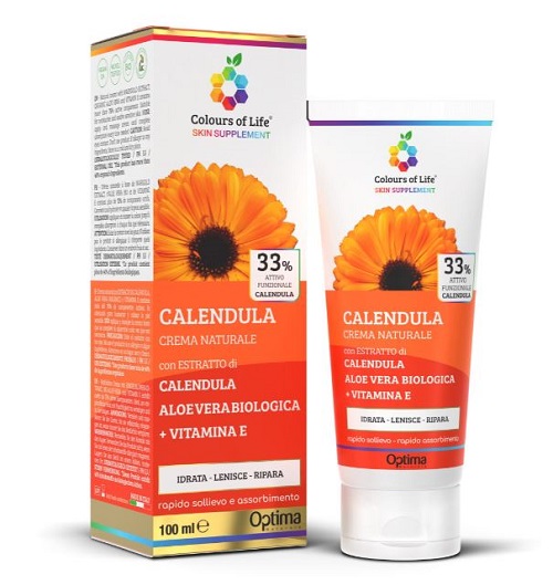 COLOURS OF LIFE SKIN SUPPLEMENT CALENDULA CREMA 100 ML - Farmacia Del Monaco