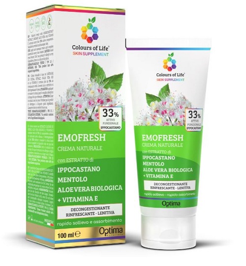 COLOURS OF LIFE SKIN SUPPLEMENT EMOFRESH CREMA 100 ML - Farmacia Del Monaco