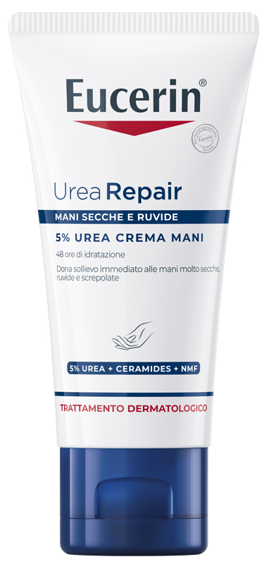 EUCERIN UREAREPAIR CREMA MANI 5% 30 ML - Farmacia Del Monaco