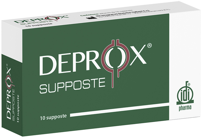 DEPROX 10 SUPPOSTE - Farmacia Del Monaco