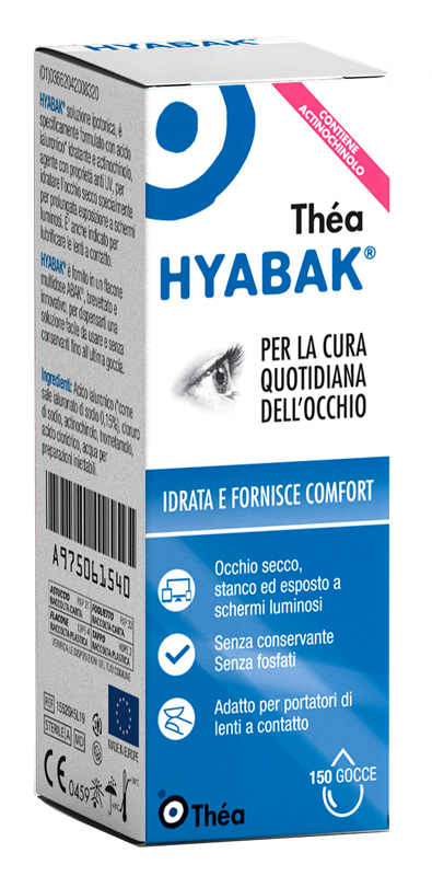 HYABAK SOLUZIONE OFTALMICA 5 ML - Farmacia Del Monaco