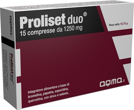 PROLISET DUO 15 COMPRESSE - Farmacia Del Monaco