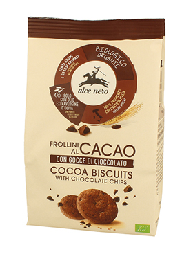 FROLLINO AL CACAO CON GOCCE DI CIOCCOLATO BIO 250 G - Farmacia Del Monaco