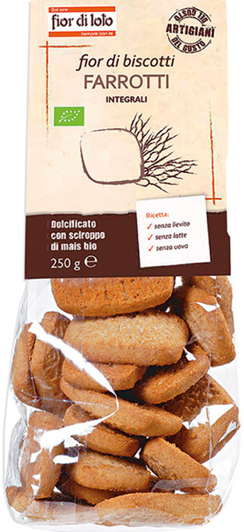 FIOR DI LOTO FIOR DI BISCOTTI FARROTTI 250 G - Farmacia Del Monaco