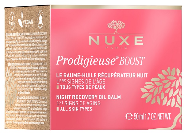 NUXE PRODIGIEUSE BOOST BALSAMO OLIO RIPARATORE NOTTE 50 ML - Farmacia Del Monaco