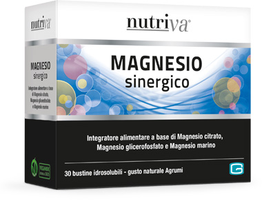 NUTRIVA MAGNESIO SINERGICO 30 BUSTINE - Farmacia Del Monaco