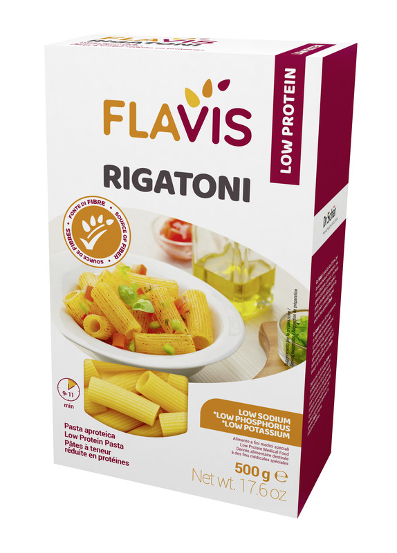 FLAVIS RIGATONI APROTEICI 500 G - Farmacia Del Monaco