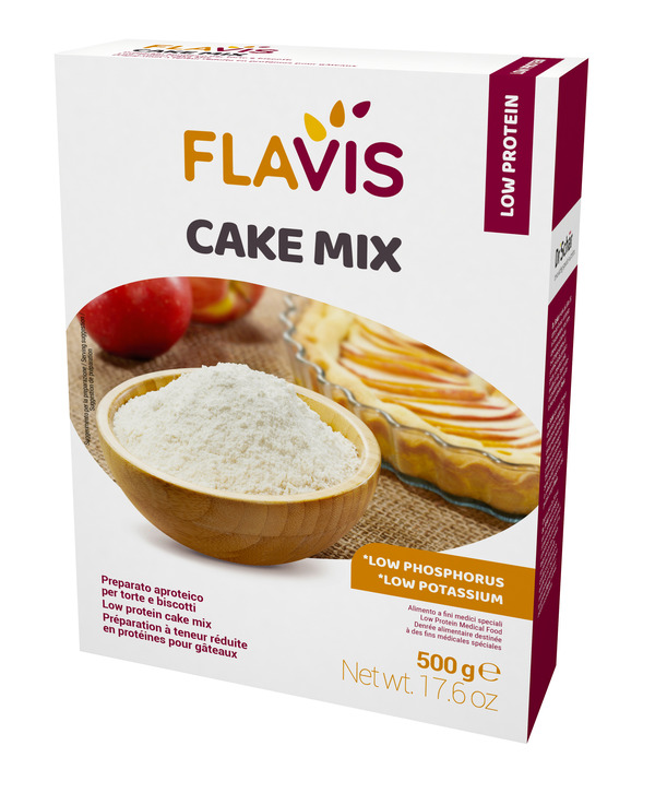FLAVIS CAKE MIX PREPARATO PER TORTE E BISCOTTI APROTEICI 500 G - Farmacia Del Monaco