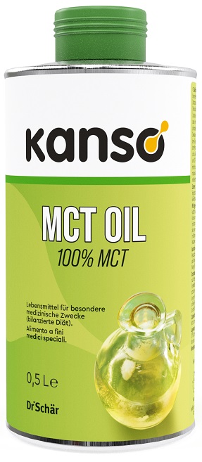 KANSO MCT OIL 100% OLIO DI ACIDI GRASSI 500 ML - Farmacia Del Monaco
