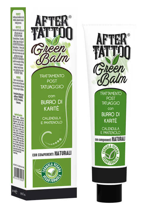 AFTERTATTOO GREEN BALM 50 ML - Farmacia Del Monaco