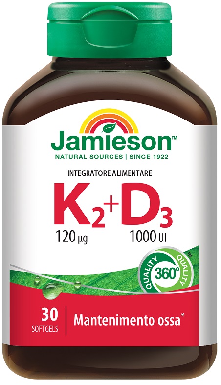 JAMIESON K2+D3 30 PERLE - Farmacia Del Monaco