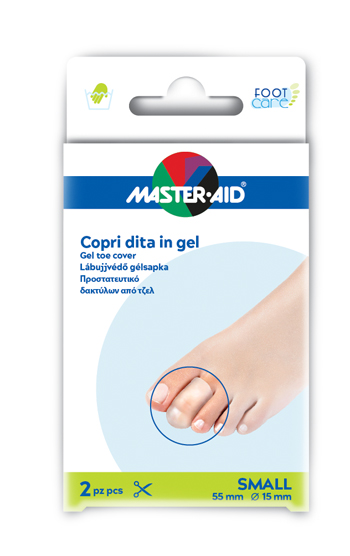 COPRI DITA MASTER-AID FOOTCARE IN GEL SMALL 2 PEZZI C1 - Farmacia Del Monaco