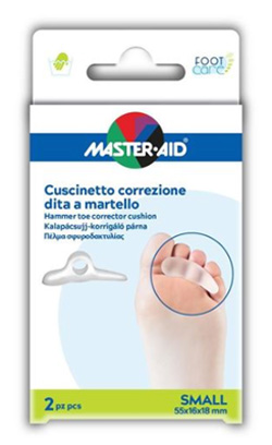 CORRETTORE DITA A MARTELLO MASTER-AID FOOTCARE SMALL 2 PEZZI C12 - Farmacia Del Monaco