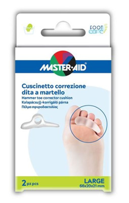 CORRETTORE DITA A MARTELLO MASTER-AID FOOTCARE LARGE 2 PEZZI C13 - Farmacia Del Monaco