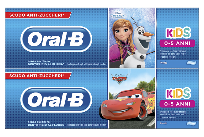 ORALB KIDS DENTIFRICIO FROZEN 0-5 ANNI - Farmacia Del Monaco