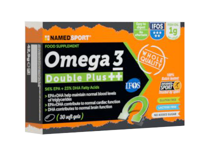 OMEGA 3 DOUBLE PLUS++ 30 SOFT GEL - Farmacia Del Monaco