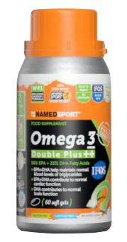 OMEGA 3 DOUBLE PLUS++ 60 SOFT GEL - Farmacia Del Monaco