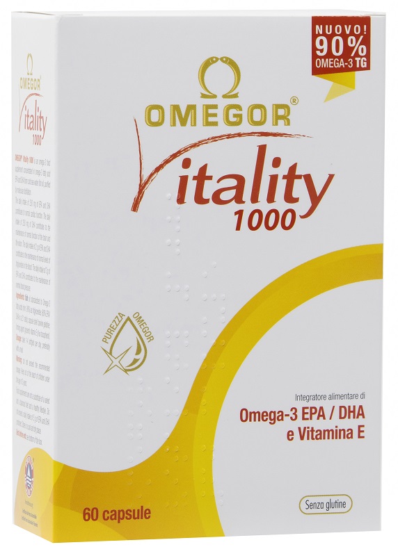 OMEGOR VITALITY 1000 60 CAPSULE MOLLI - Farmacia Del Monaco