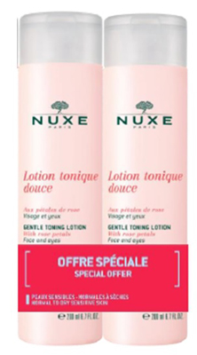 NUXE PETAL DE ROSE DUO LOZIONE TONICO DELICATO AI PETALI DI ROSA 200 ML - Farmacia Del Monaco