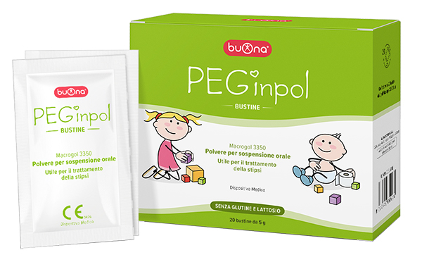 PEGINPOL MACROGOL 3350 SOSPENSIONE ORALE 20 BUSTINE - Farmacia Del Monaco