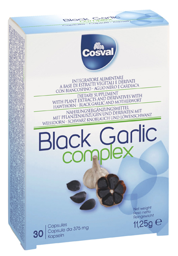 BLACK GARLIC COMPLEX 30 CAPSULE - Farmacia Del Monaco