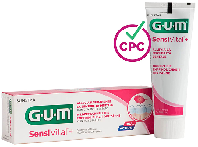 GUM SENSIVITAL + DENTIFRICIO 75 ML - Farmacia Del Monaco