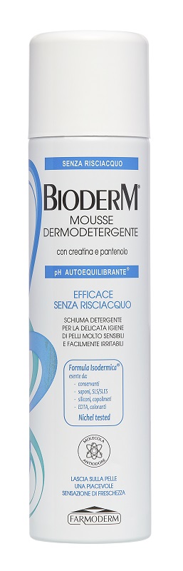 BIODERM MOUSSE DERMODETERGENTE 400 ML - Farmacia Del Monaco
