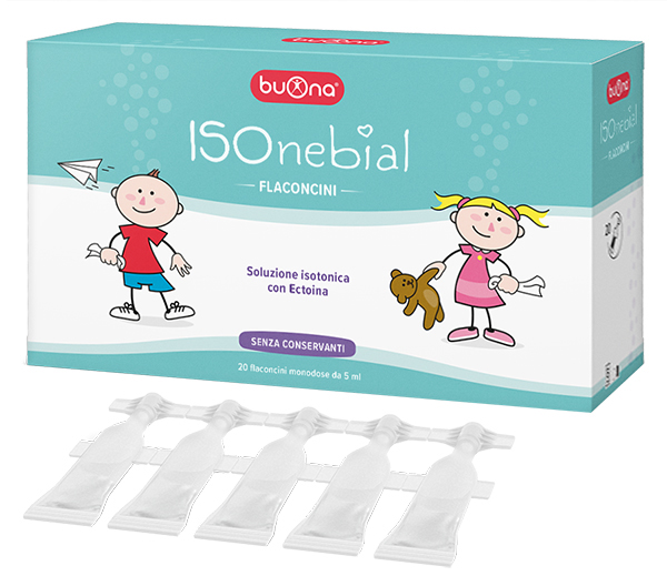 ISONEBIAL FLACONCINI SOLUZIONE ISOTONICA 0,9% CON AGGIUNTA DI ECTOINA 20X5 ML - Farmacia Del Monaco