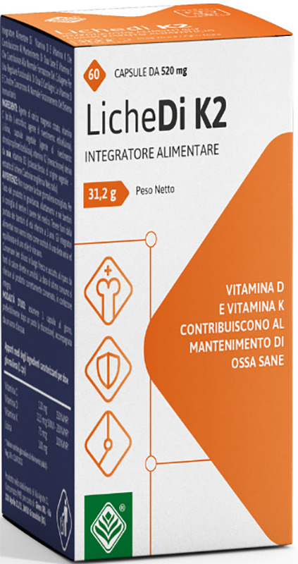 LICHEDI K2 60 CAPSULE - Farmacia Del Monaco
