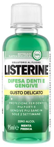 LISTERINE DENTI & GENGIVE DELICATO 95 ML - Farmacia Del Monaco