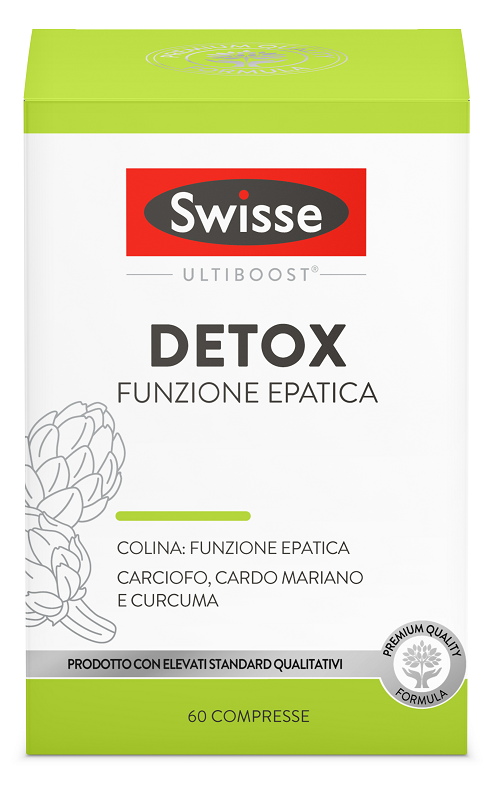 SWISSE DETOX FUNZIONE EPATICA 60 COMPRESSE DA 1085 MG - Farmacia Del Monaco