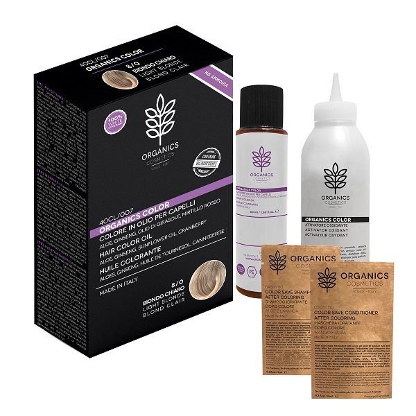 ORGANICS PHARM ORGANICS COLOR 8/0 BIONDO CHIARO - Farmacia Del Monaco