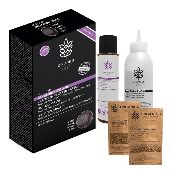 ORGANICS PHARM ORGANICS COLOR 4/31 CAFFE' - Farmacia Del Monaco