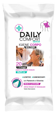 DAILY COMFORT SENIOR PANNI IGIENE CORPO 24 PEZZI - Farmacia Del Monaco