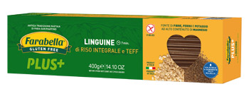 FARABELLA LINGUINE RISO INTEGRALE E TEFF 400 G - Farmacia Del Monaco