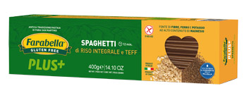 FARABELLA SPAGHETTI RISO INTEGRALE E TEFF 400 G - Farmacia Del Monaco
