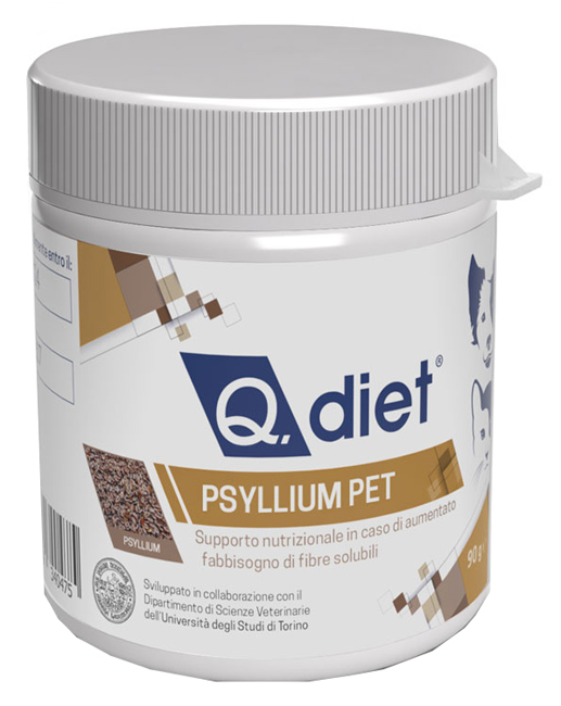 Q DIET PSYLLIUM PET POLVERE 90 G - Farmacia Del Monaco