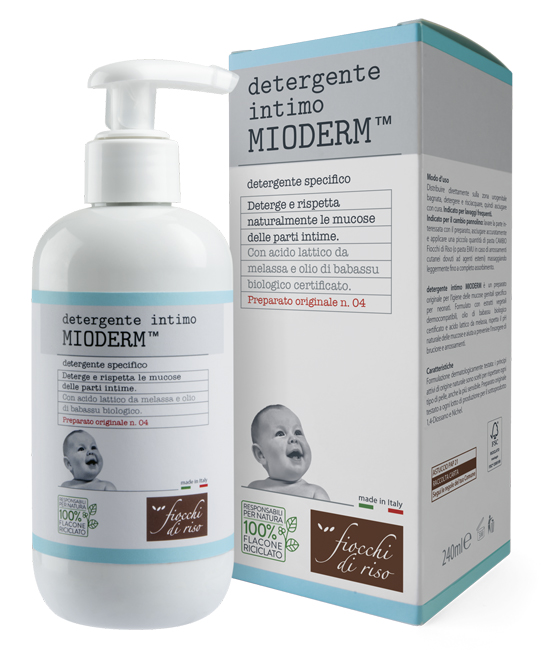 FIOCCHI DI RISO MIODERM DETERGENTE INTIMO 240 ML - Farmacia Del Monaco