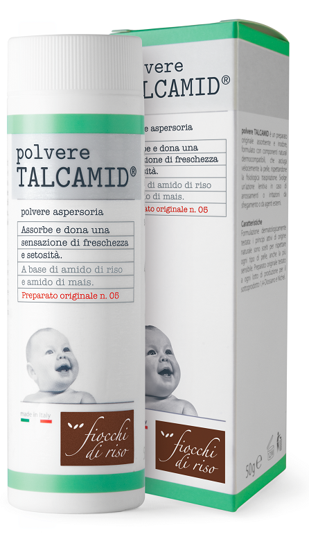 TALCAMID POLVERE FDR 50 G - Farmacia Del Monaco