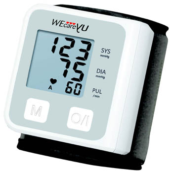 MISURATORE PRESSIONE POLSO WECAREYU CARDIO-COMPACT - Farmacia Del Monaco